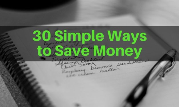 30 Simple Ways to Save Money