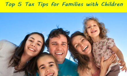 Top 5 Tax Tips for Families with Children