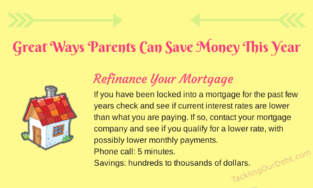 Great Ways Parents Can Save Money This Year #Infographic