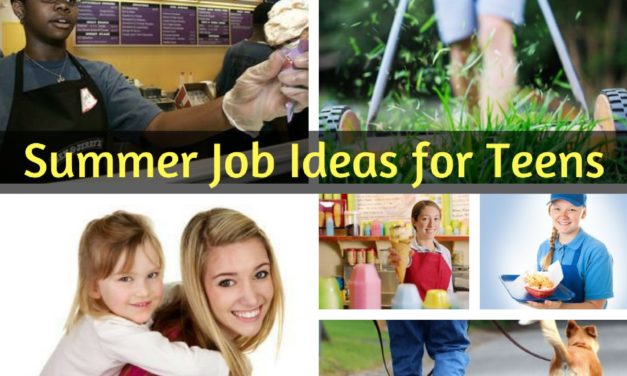 Summer Job Ideas for Teens